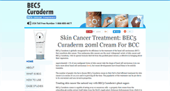 Desktop Screenshot of bec5curaderm.com